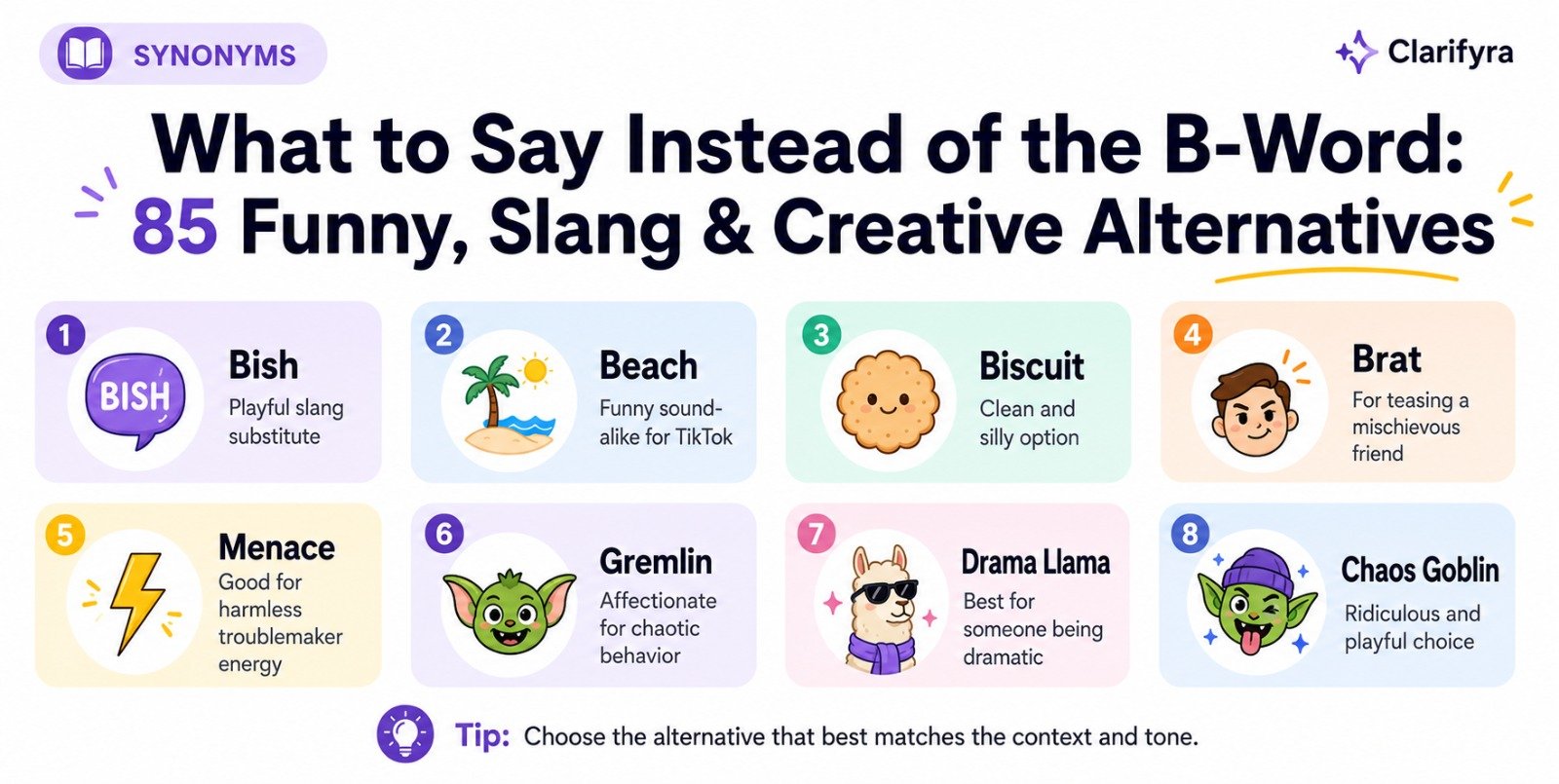 What to Say Instead of the B Word Funny