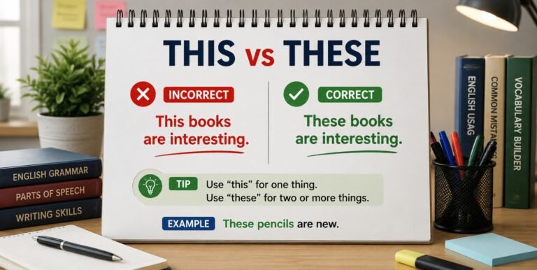 This vs These