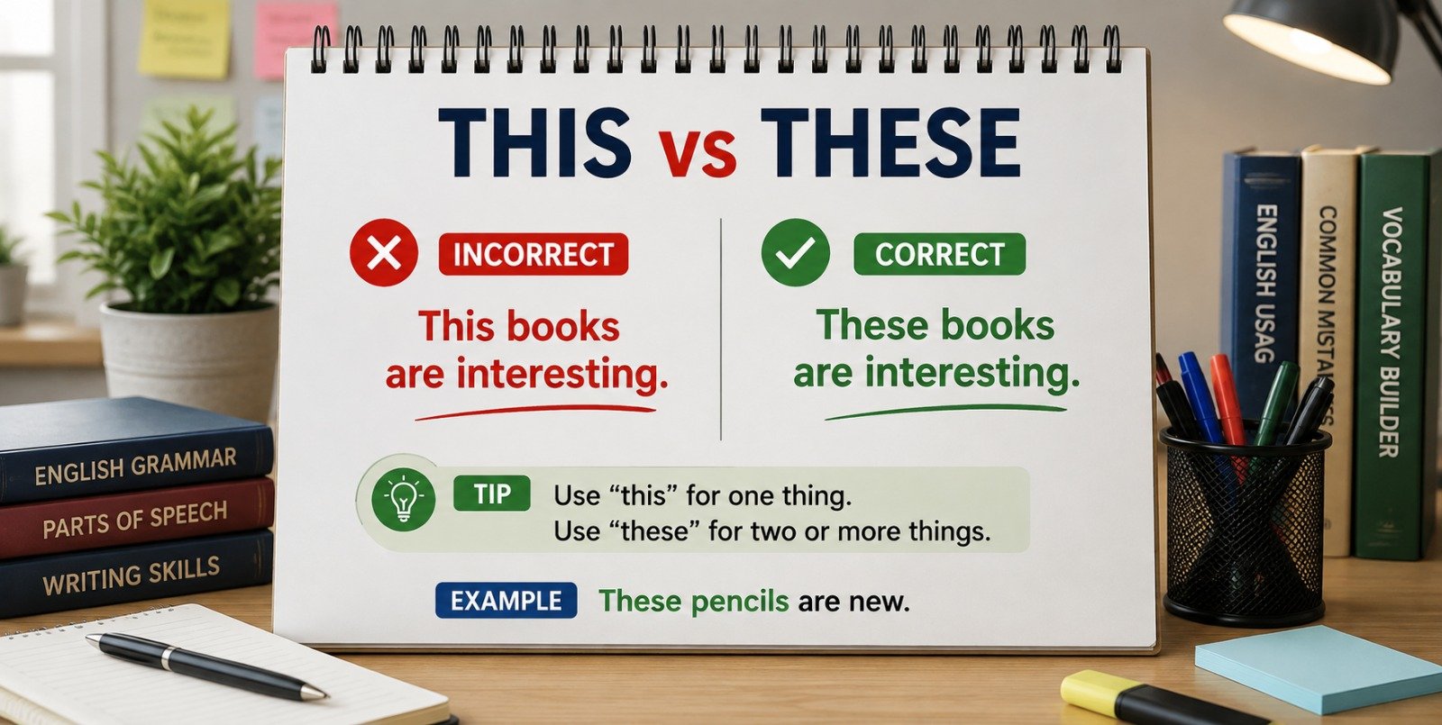This vs These