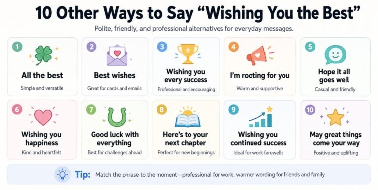 Wishing You the Best