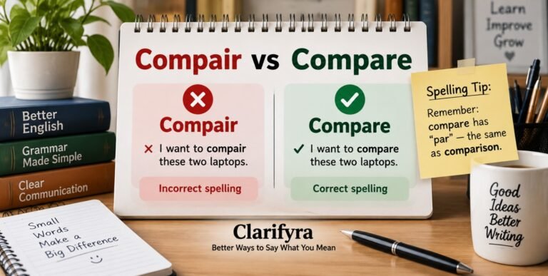 Compair vs Compare