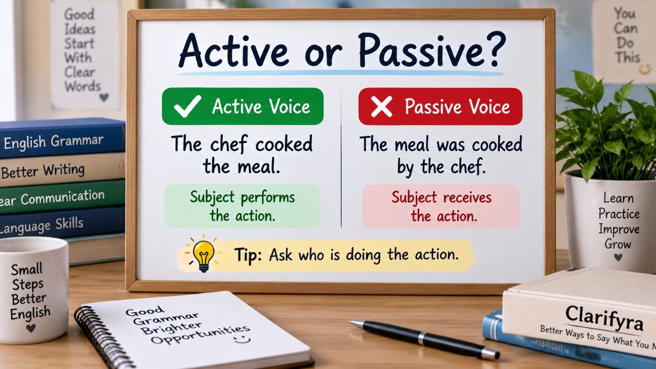 Active or Passive