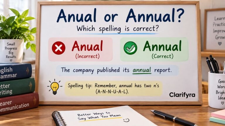 Anual or Annual
