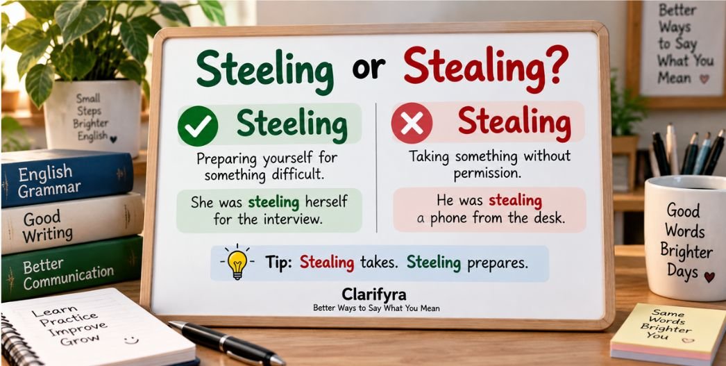 Steeling or Stealing