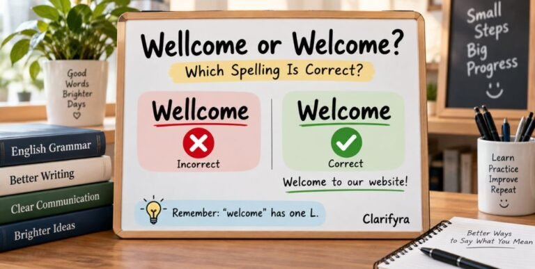 Wellcome or Welcome