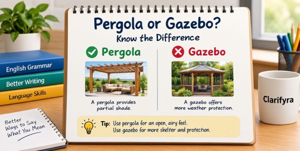 Pergola or Gazebo