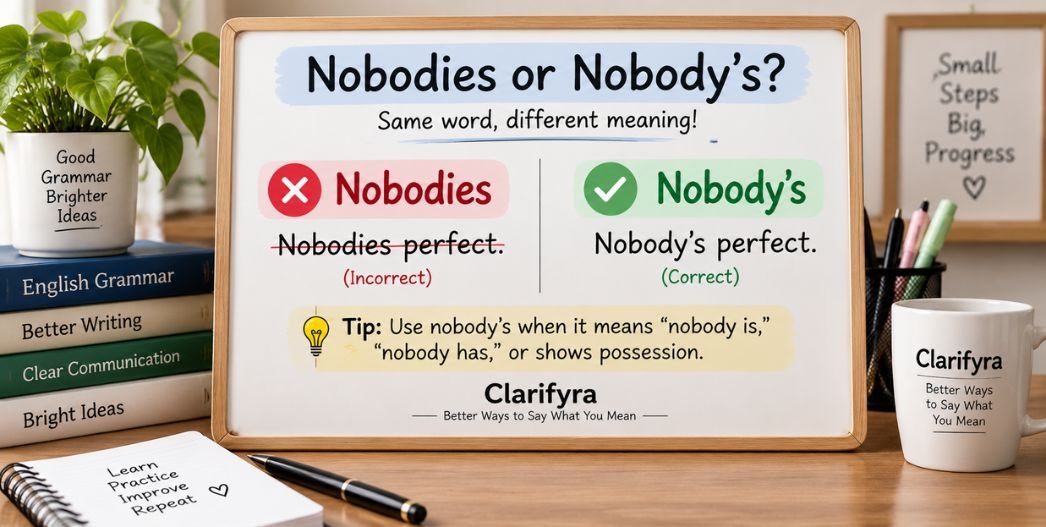 Nobodies or Nobody’s
