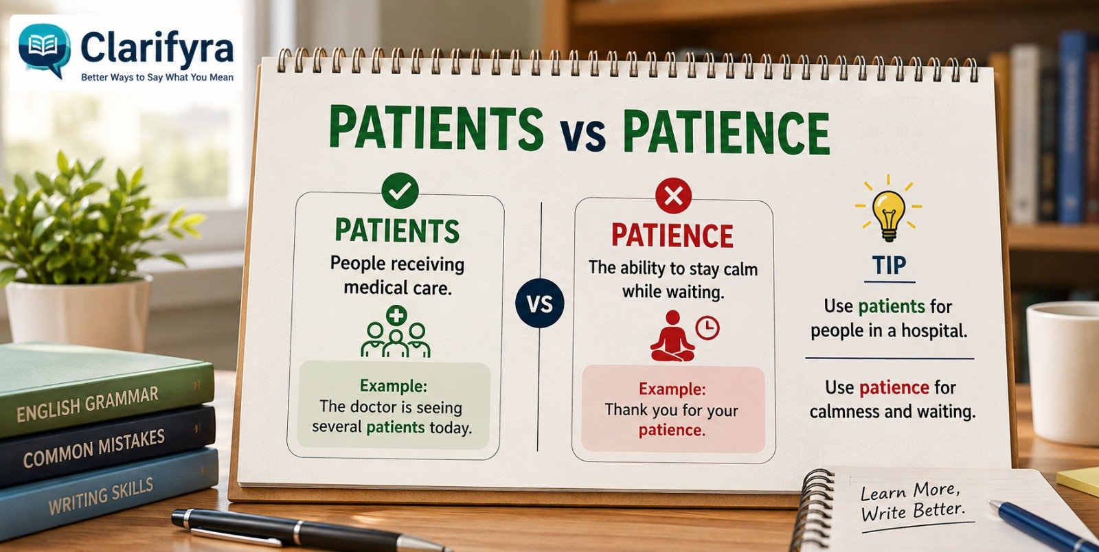 Patients vs Patience