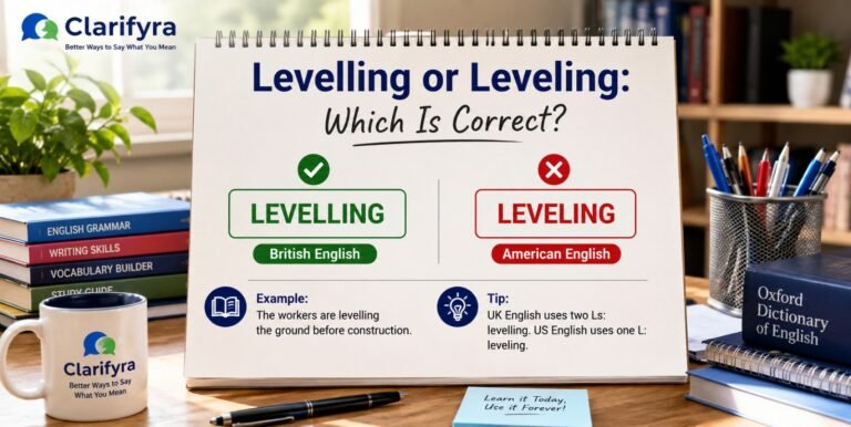 Levelling or Leveling