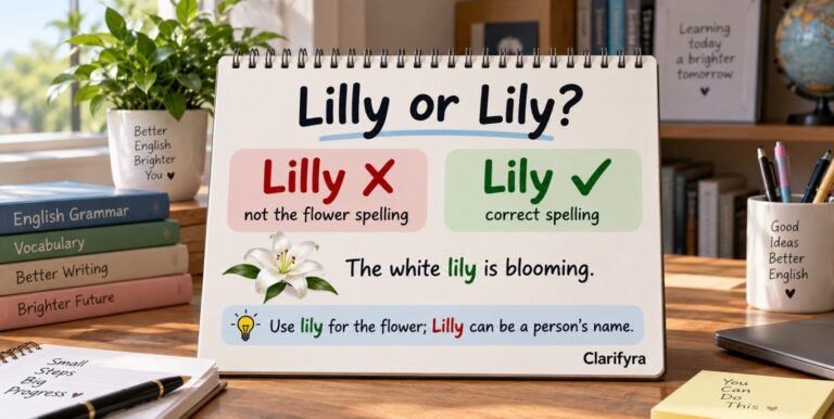 Lilly or Lily