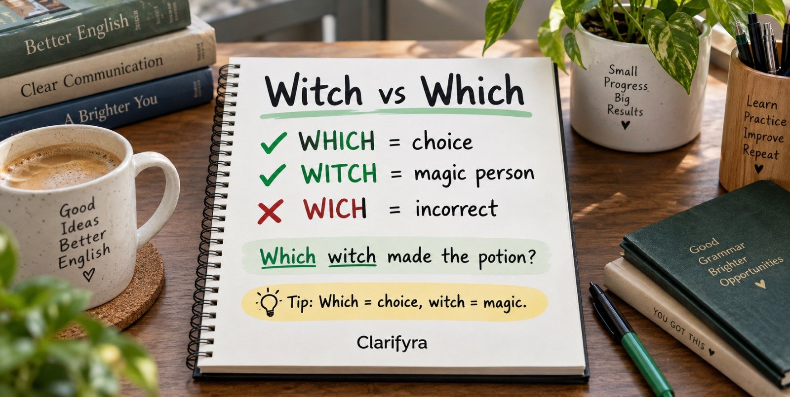 Witch vs Which