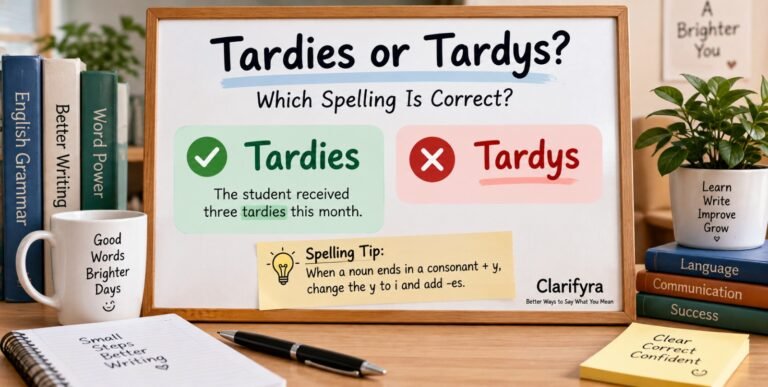 Tardies or Tardys