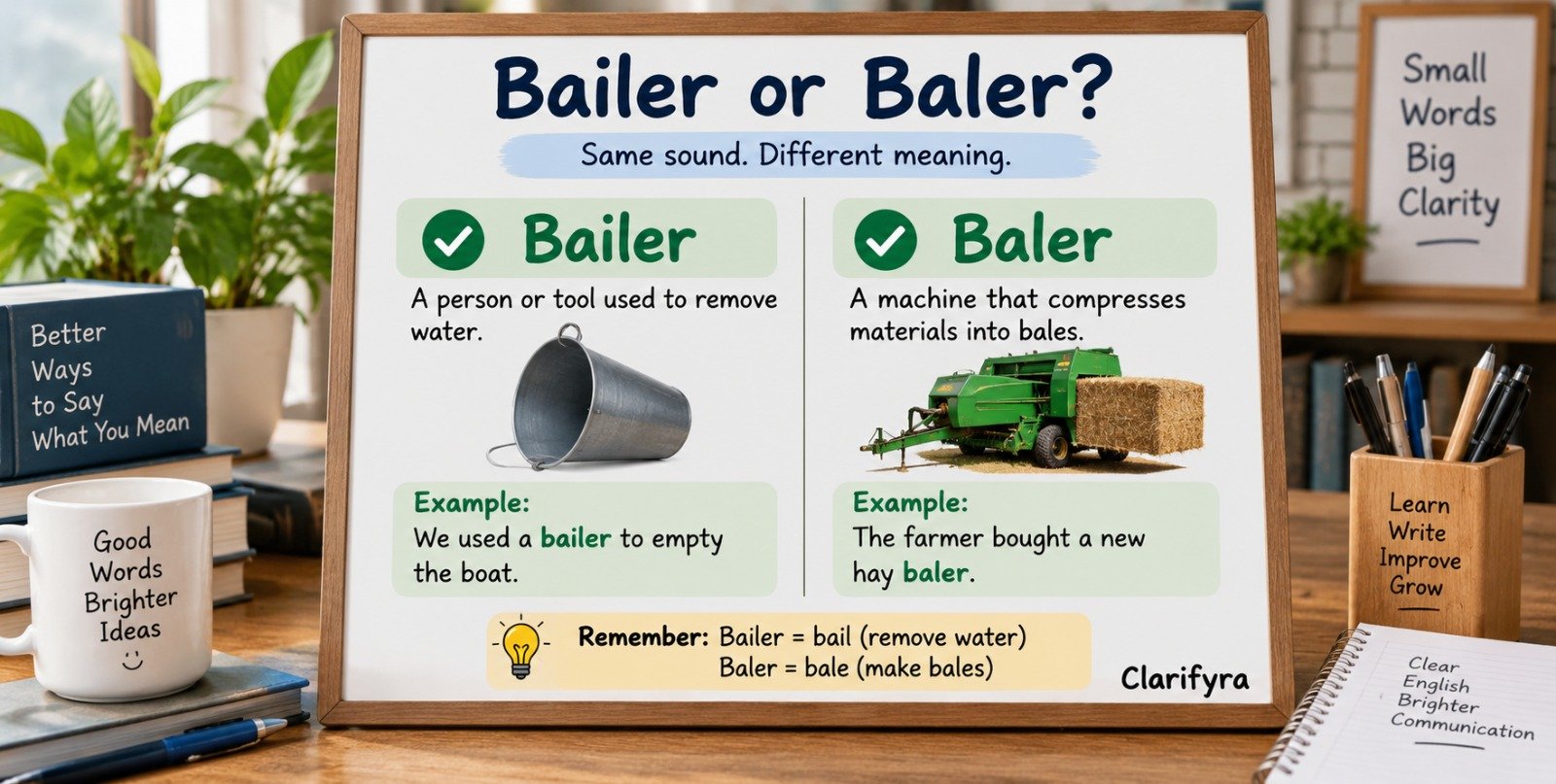 Bailer or Baler