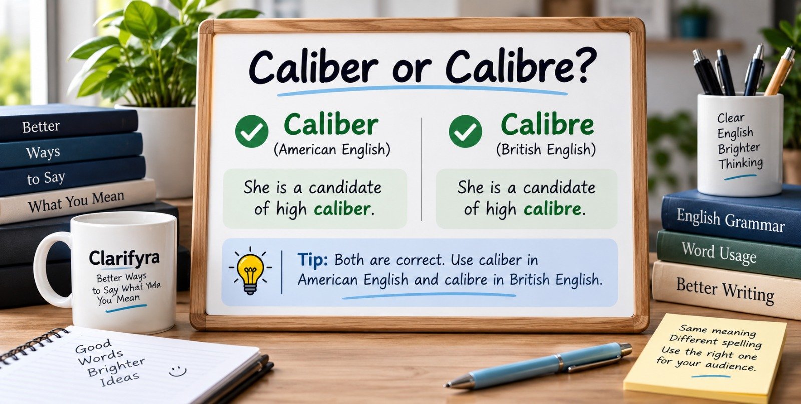 Caliber or Calibre